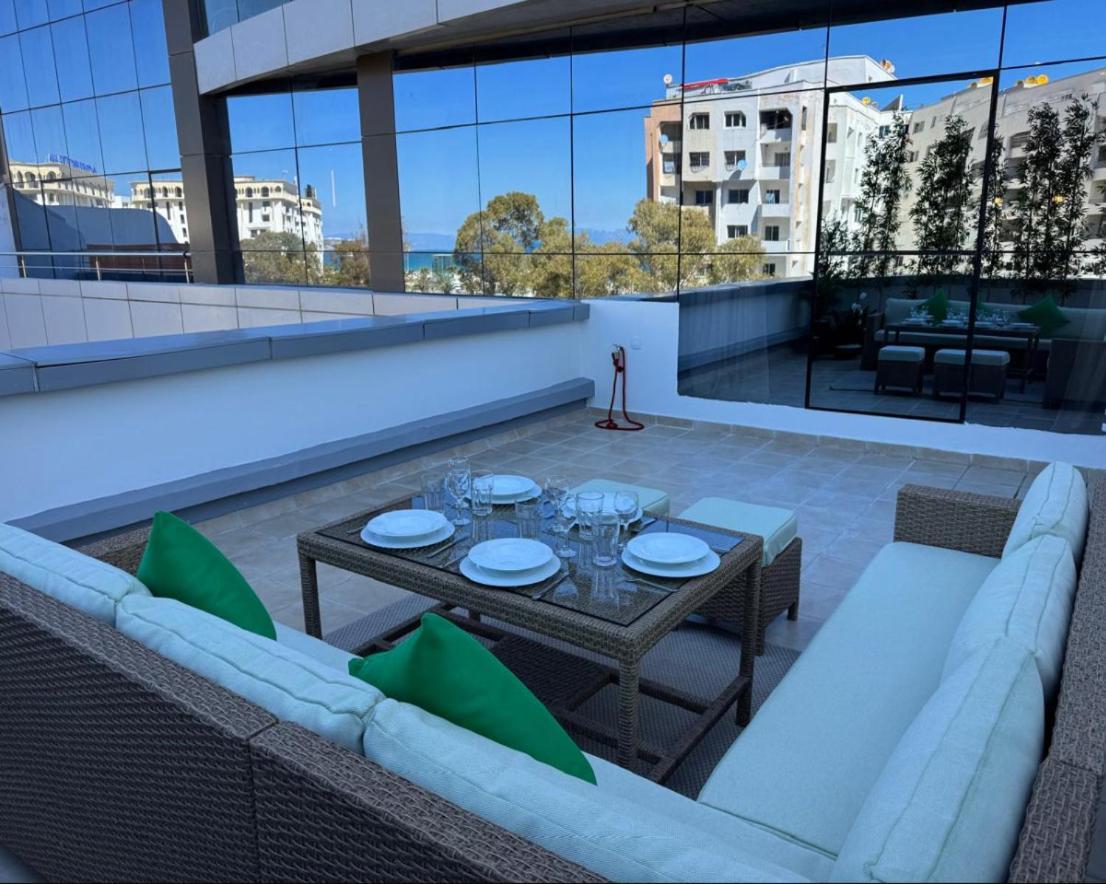 Haut Standing Beach Apartment Tánger Exterior foto